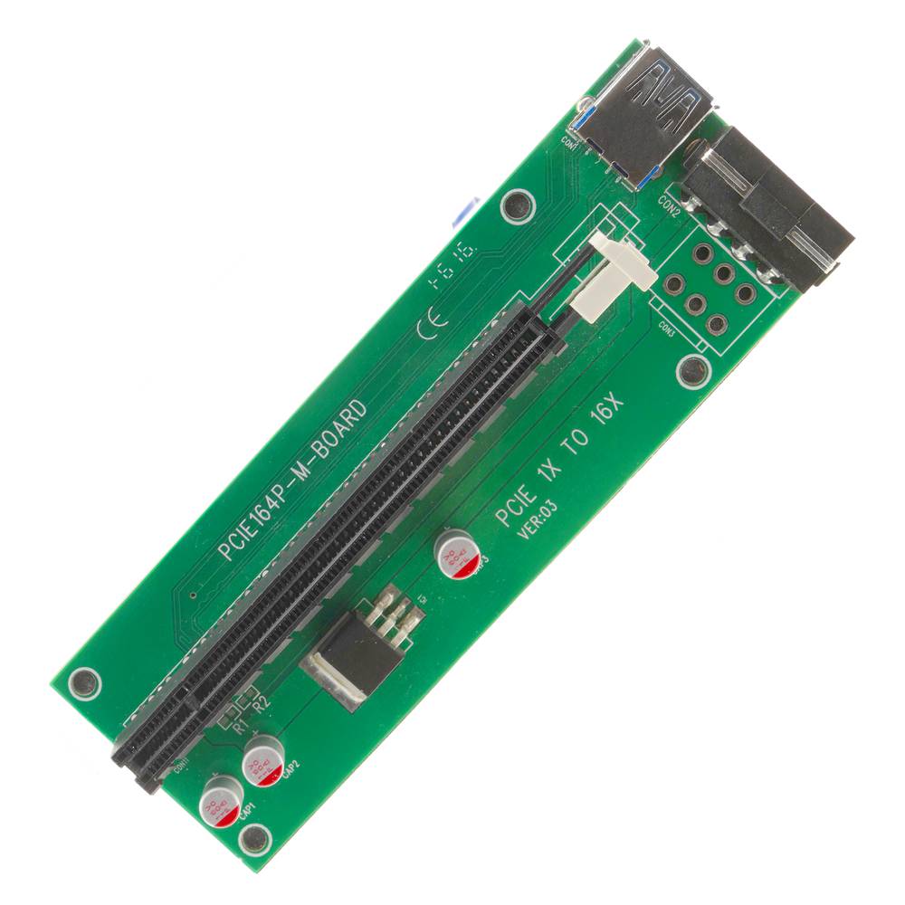 Adapter von USB 3.0 auf PCIe PCIexpress 16X mit Stromversorgung