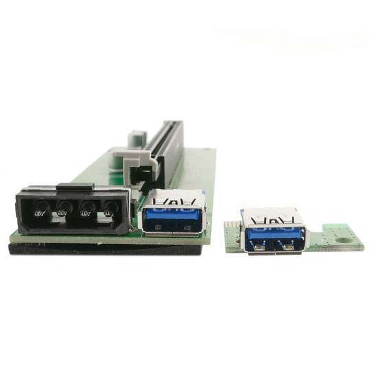 Adapter von USB 3.0 auf PCIe PCIexpress 16X mit Stromversorgung