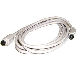 Tastatur Extender Kabel mit Stecker PS2 miniDIN 6-pin Stecker auf Buchse 5m