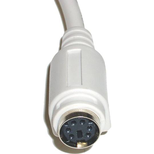 Toetsenbord verlengkabel met PS2 miniDIN 6-pins mannelijk naar vrouwelijk 5m connector