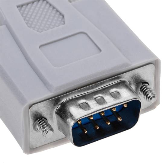 Serial cable with connector DB9 male to male 1.8m