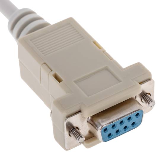 Serielles Kabel mit DB9 Buchse auf Buchse 1.8m