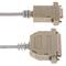 Cabo serial com conector DB25 macho para DB9 fêmea 1.8m