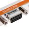 Mini Adaptador Serie (DB9H-DB25M)