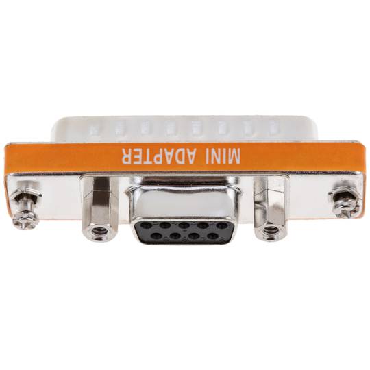 Mini Adaptador Serie (DB9H-DB25M)