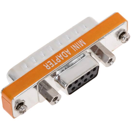 Mini Adaptador Serie (DB9H-DB25M)