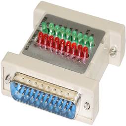 Mini Tester RS-232 (DB25M-DB25H)