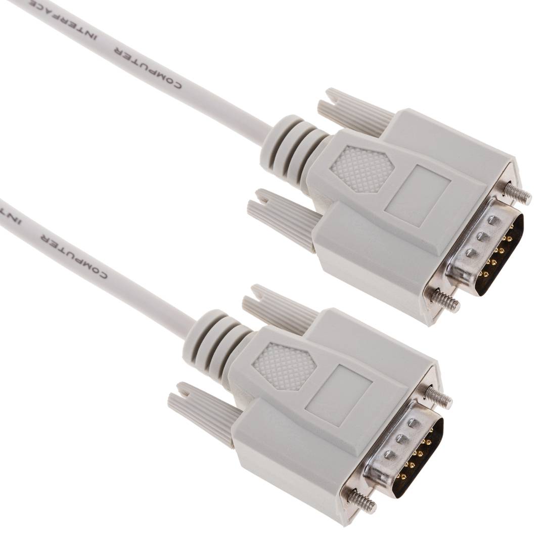 handling Auto phantom 10m serial cable (DB9-M/M) - Cablematic