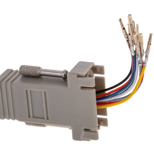 Adaptador Configurable RJ45H-DB9H