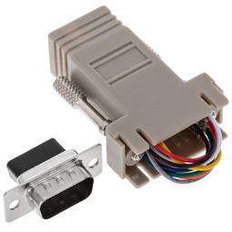 Adaptador Configurable RJ45H-DB9M