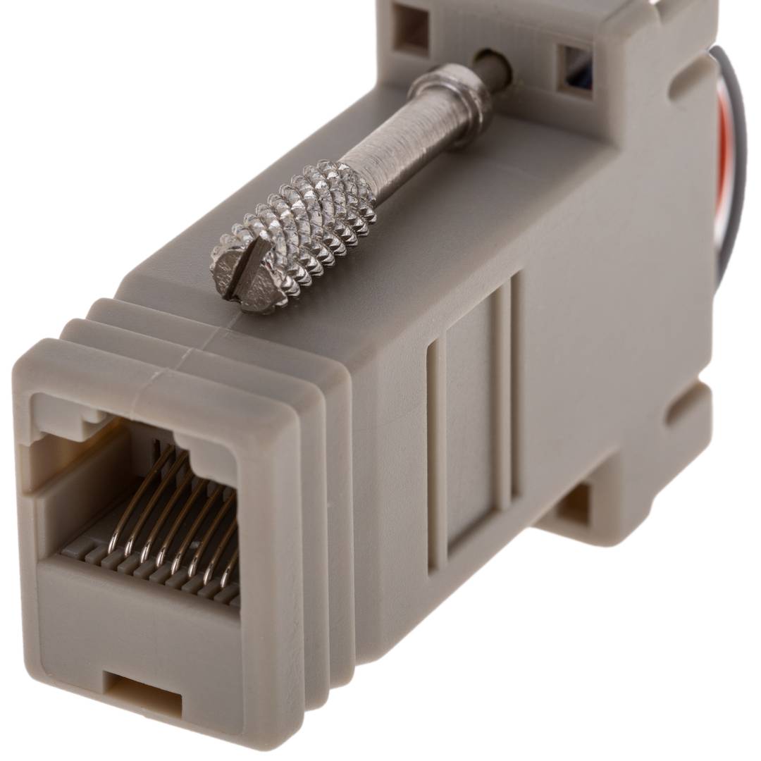 Konfigurowalny adapter RJ45H-DB9M