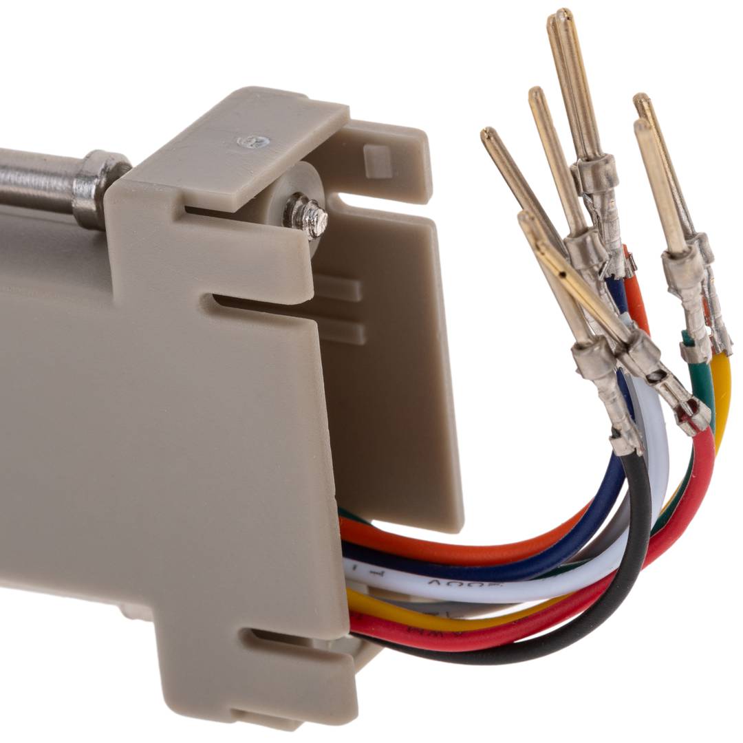 Konfigurowalny adapter RJ45H-DB9M