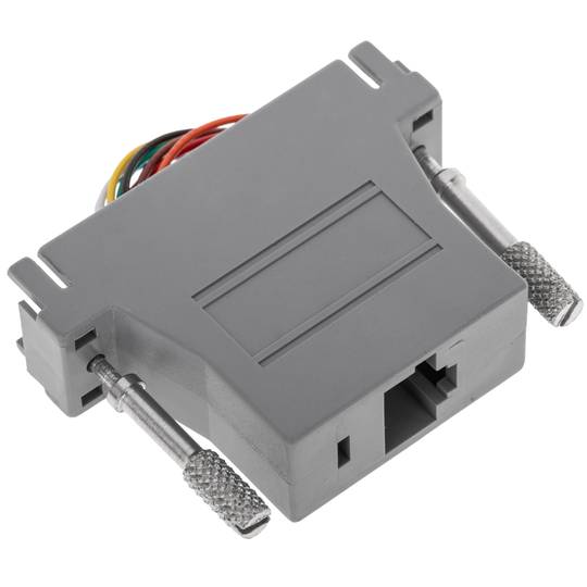 Konfigurowalny adapter RJ45H-DB25M