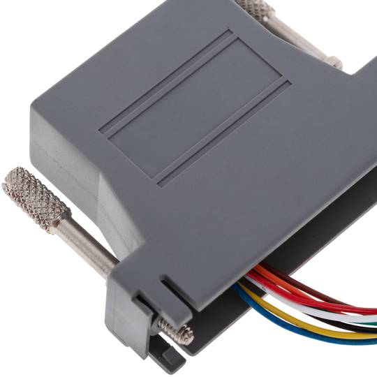 Konfigurowalny adapter RJ45H-DB25M