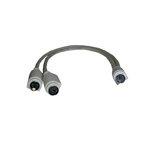 Cavo separatore tastiera e mouse PS2 miniDIN maschio a femmina (duplicazione di pin)
