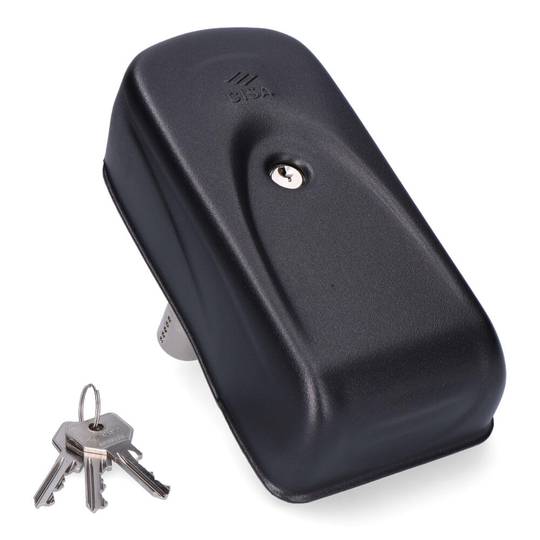 Rim-mounted electric security lock CISA