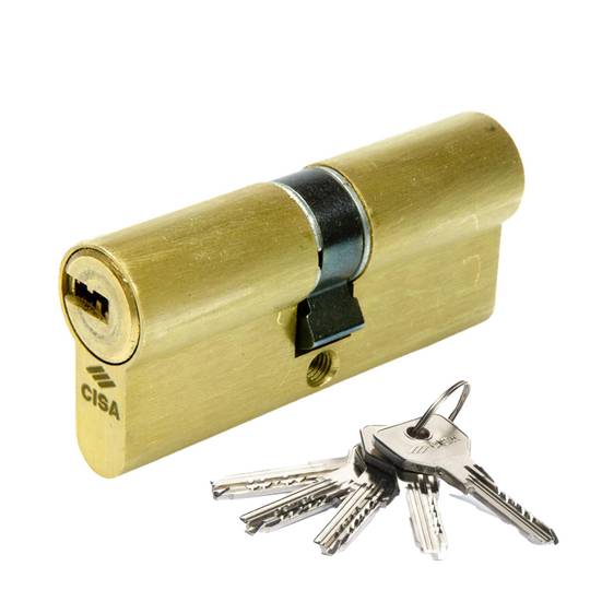 45x45mm CISA brass security cylinder - Cablematic