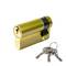CISA 40mm brass plated medium security cylinder