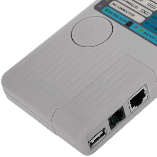 Tester kabli 4 w 1 (RJ45 + RJ11 + USB + BNC)