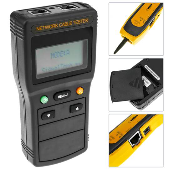 RJ45 Checker Tool Sonde und LCD