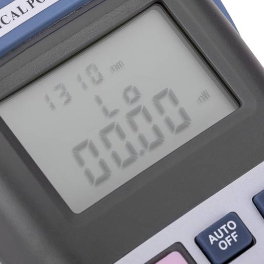 Optical Power Meter from -70 dBm to +3 dBm