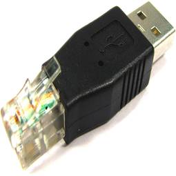 RJ11 to USB Adapter (RJ11-M/USB-AM)