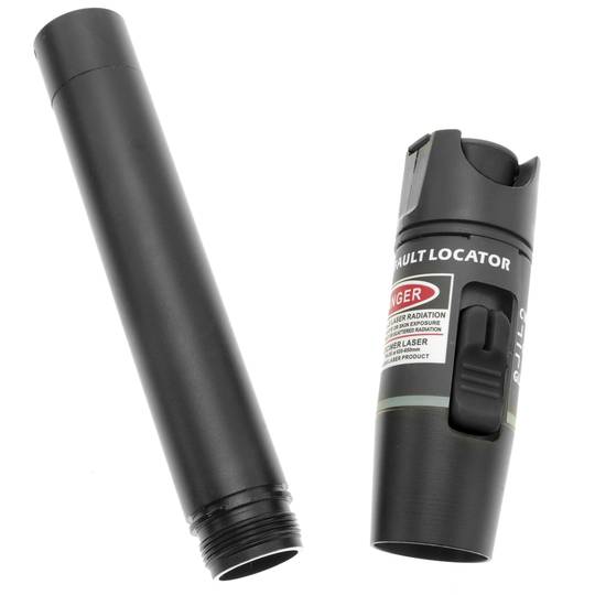 Emettitore luce per fibra ottica SM MM 30mW 650nm fino a 20km