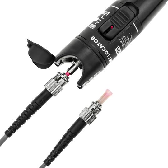 Emettitore luce per fibra ottica SM MM 30mW 650nm fino a 20km