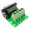 Adaptateur de connexion série DB9-mâle au bornier à 4 broches