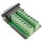 Adaptador de connexió DB15-femella a bloc de terminals de 16-pin