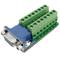 Adattatore di connessione VGA HD15-femmina alla morsettiera a 16 pin
