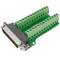 Adapter serielle Verbindung DB25-Stecker an 26-polige Klemmleiste Breakout Board