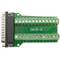 Adapter serielle Verbindung DB25-Stecker an 26-polige Klemmleiste Breakout Board
