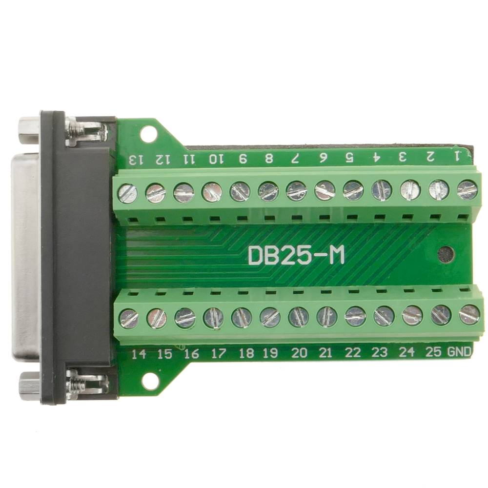 1PC 6Axis DB25 Breakout Board Interface Adapter DB25 Cable -LONGS 