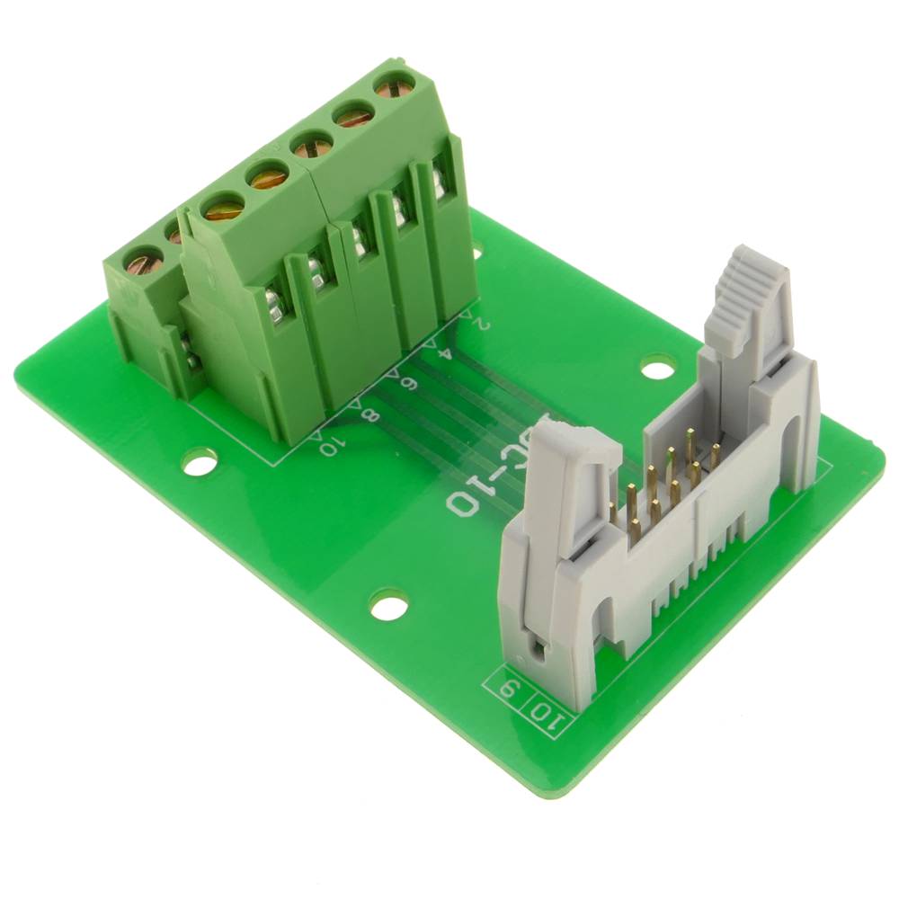 Adattatore di connessione seriale IDC10P alla morsettiera a 10 pin