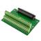 Adaptador de conexión serie DB37-hembra a bloque de terminales de 38-pin
