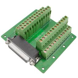 Adaptateur de connexion série DR44-femelle au bornier à 48 broches