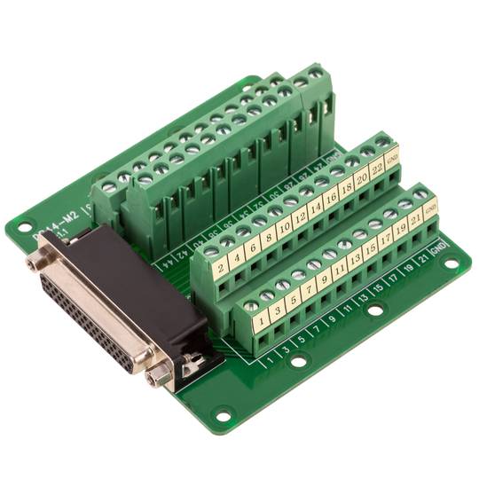 Adattatore di connessione seriale DR44-femmina alla morsettiera a 48 pin