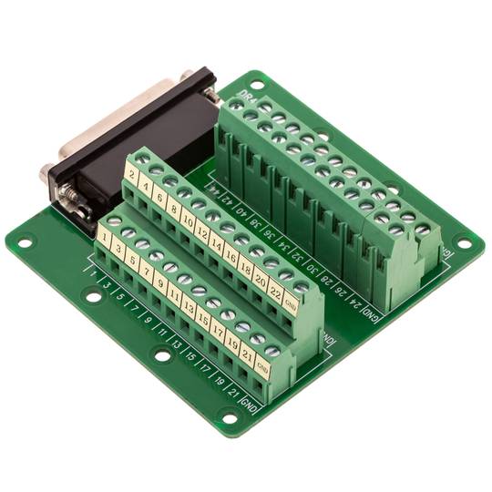 Adattatore di connessione seriale DR44-femmina alla morsettiera a 48 pin