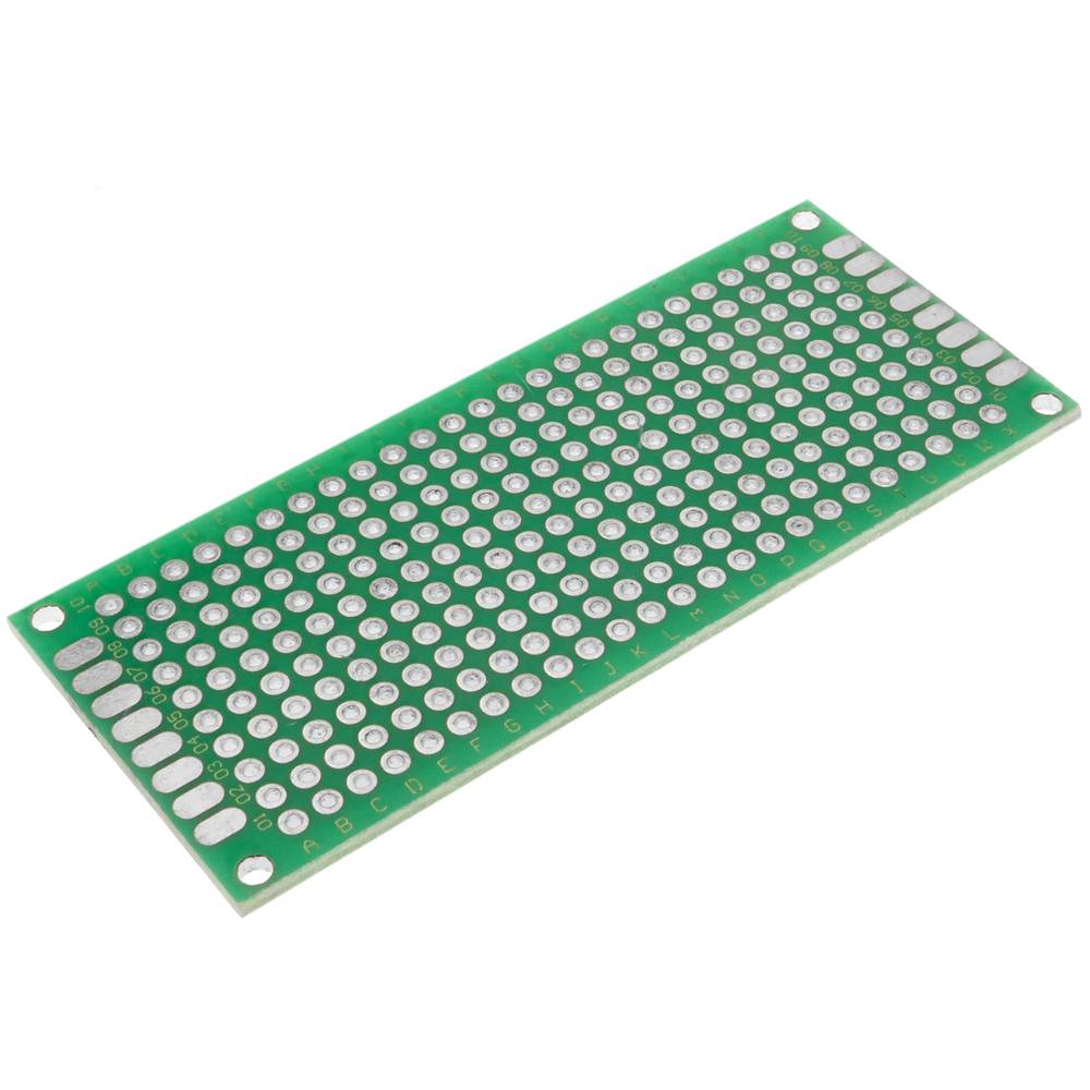 Dual-Side Prototype PCB Panel Universal Matrix Circuit Board for DIY  Soldering 3x7cm - Cablematic