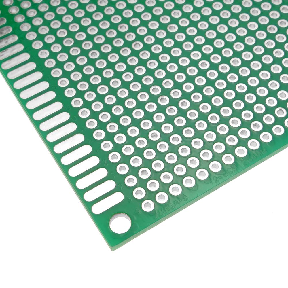 Stueck zweiseitig Prototyp Platte Universell Matrix Leiterplatte fuer DIY Loeten 8x12cm