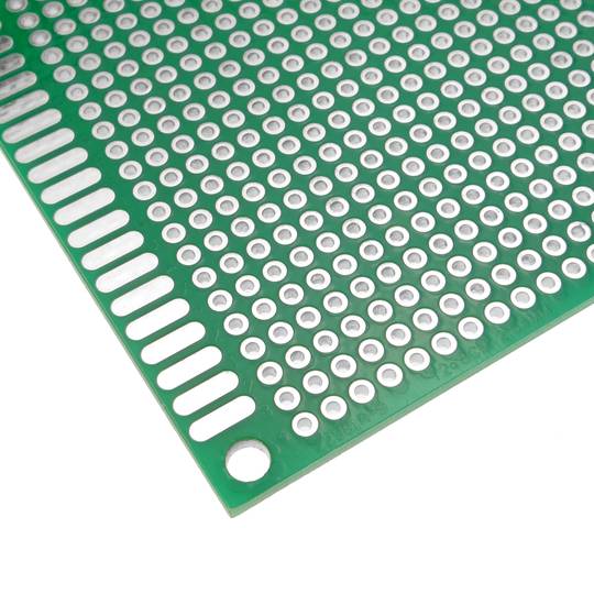 Stueck zweiseitig Prototyp Platte Universell Matrix Leiterplatte fuer DIY Loeten 8x12cm