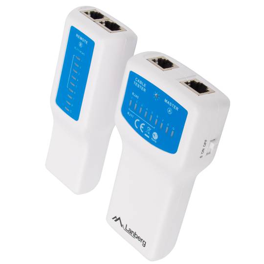 Tester kabli sieciowych Lanberg NT-0402 dla RJ45 i RJ11