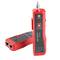 Comprobador de cables de red con rastreador de pares Lanberg NT-0501 para RJ45 RJ12 RJ11 y coaxial