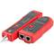 Comprobador de cables de red con rastreador de pares Lanberg NT-0501 para RJ45 RJ12 RJ11 y coaxial