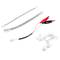 Comprobador de cables de red con rastreador de pares Lanberg NT-0501 para RJ45 RJ12 RJ11 y coaxial