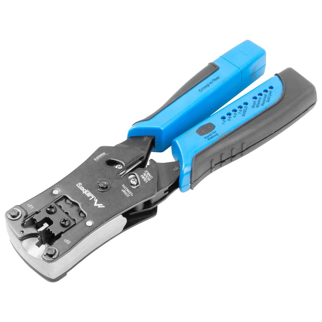 Pinza Crimpatrice Professionale per cavi ethernet e telefonici  RJ11.RJ12.RJ45