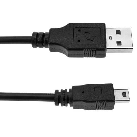 CONECTOR USB 2.0 TIPO A - CONECTOR MINI USB / COBRE / BÁSICO / 0.75 m /  DORADO / MACHO - MACHO
