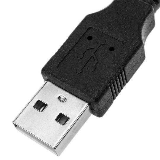 USB 2.0-kabel USB Type A mannelijk naar miniUSB Type B mannelijk 3m
