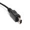 USB 2.0-kabel (AM / MiniUSB5pin-M Type B) 1 m gekruld